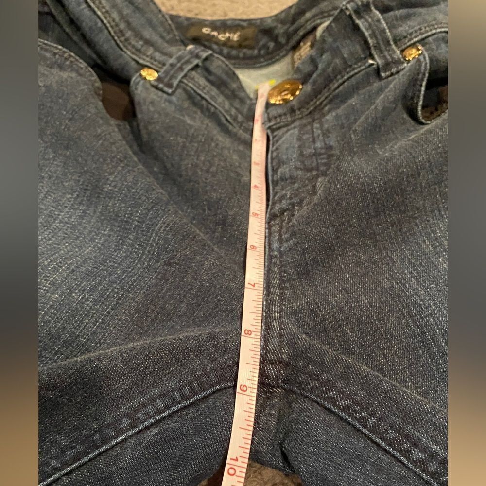 Cache Skinny Cropped Pants Size 8 - Picture 10 of 11
